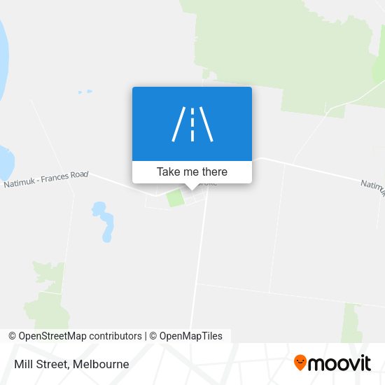 Mill Street map
