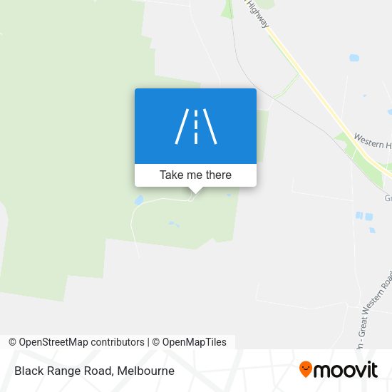 Black Range Road map