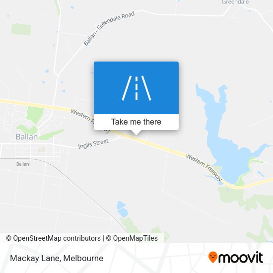 Mackay Lane map