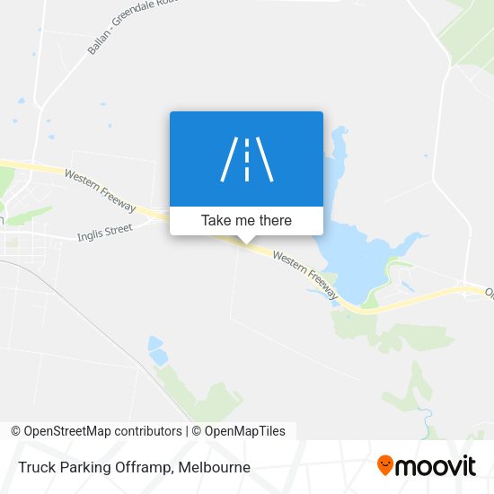 Truck Parking Offramp map