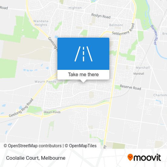Coolalie Court map