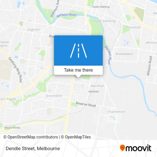 Dendle Street map