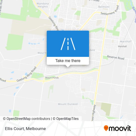 Ellis Court map