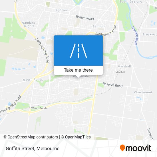 Griffith Street map