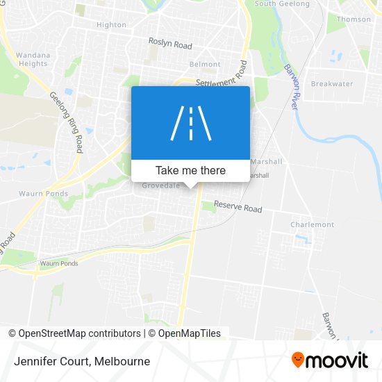 Jennifer Court map
