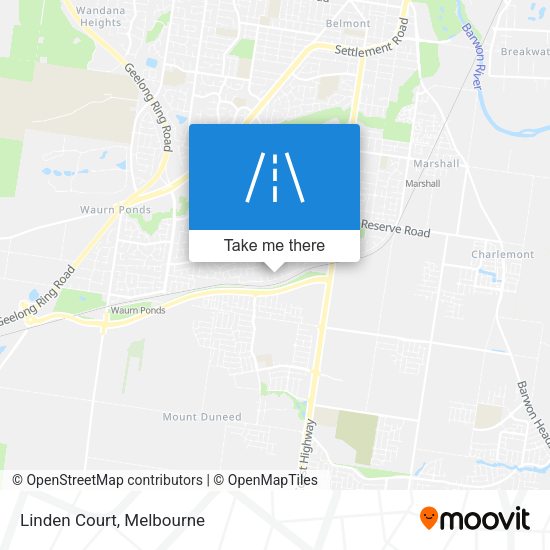 Linden Court map