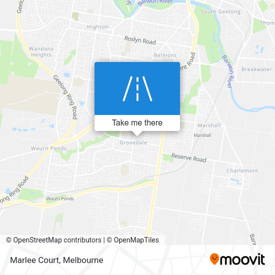 Marlee Court map