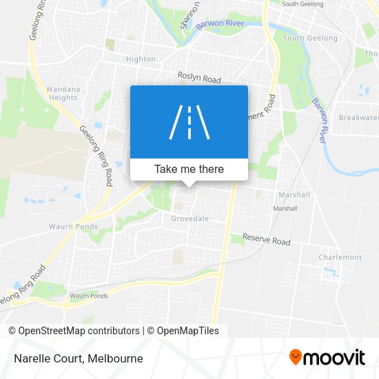 Narelle Court map