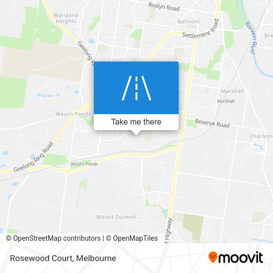 Rosewood Court map