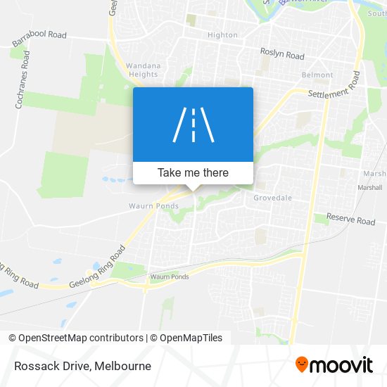 Rossack Drive map