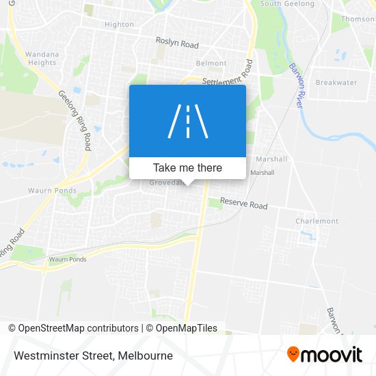 Westminster Street map