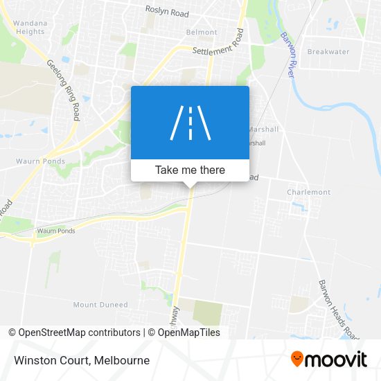 Winston Court map