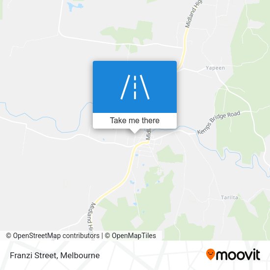 Franzi Street map
