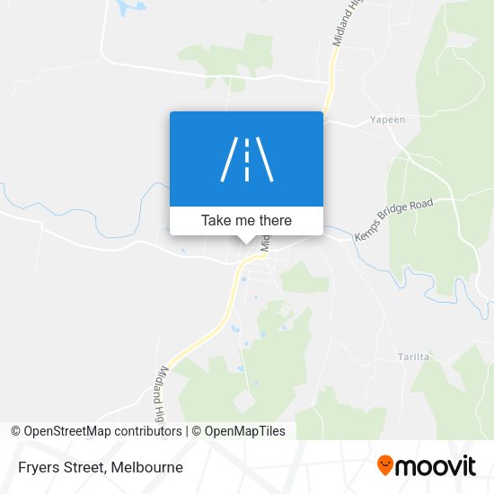 Fryers Street map