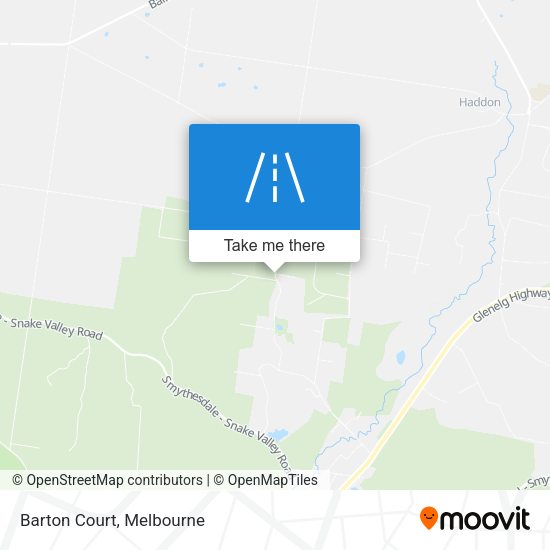 Barton Court map