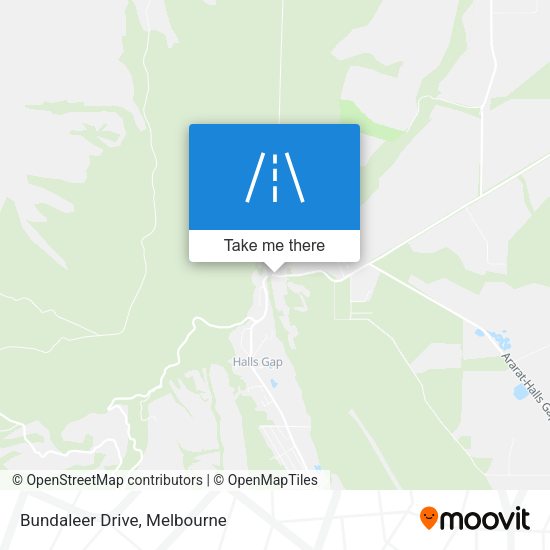 Bundaleer Drive map