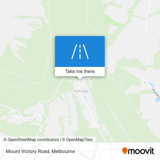 Mount Victory Road map