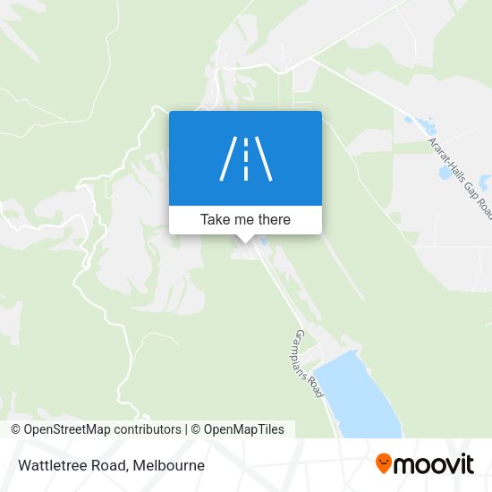 Wattletree Road map