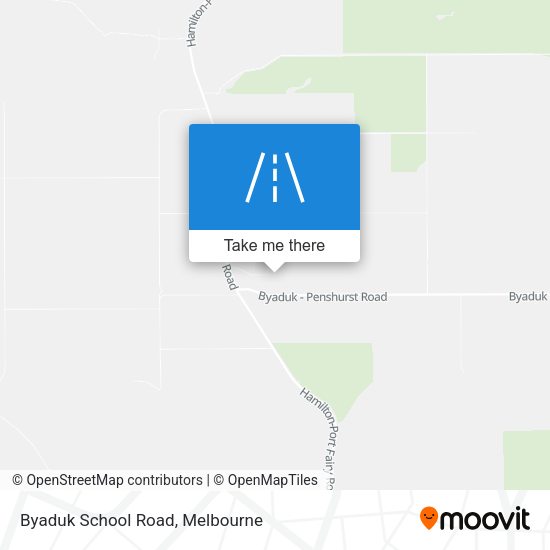 Byaduk School Road map