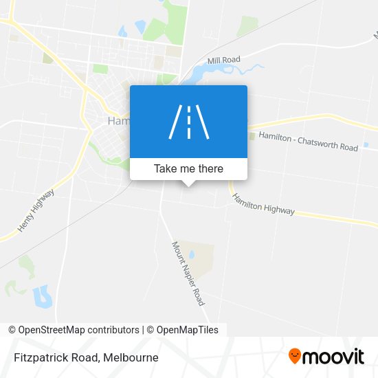 Fitzpatrick Road map