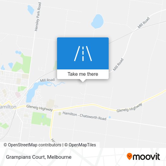 Grampians Court map
