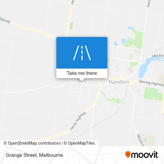Grange Street map