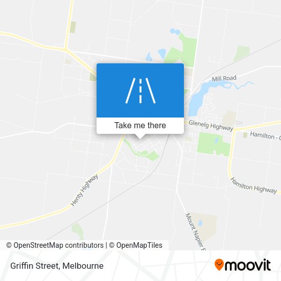 Griffin Street map
