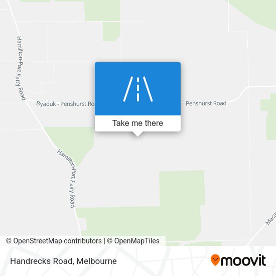 Handrecks Road map
