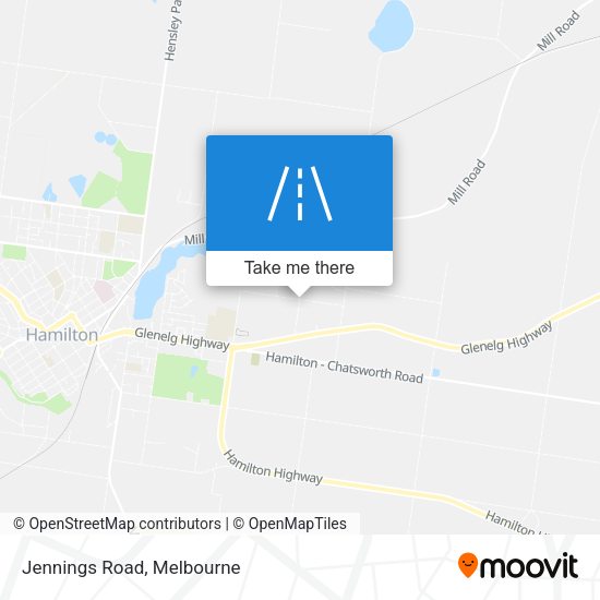 Jennings Road map