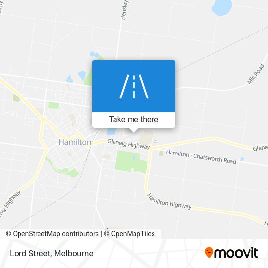 Lord Street map