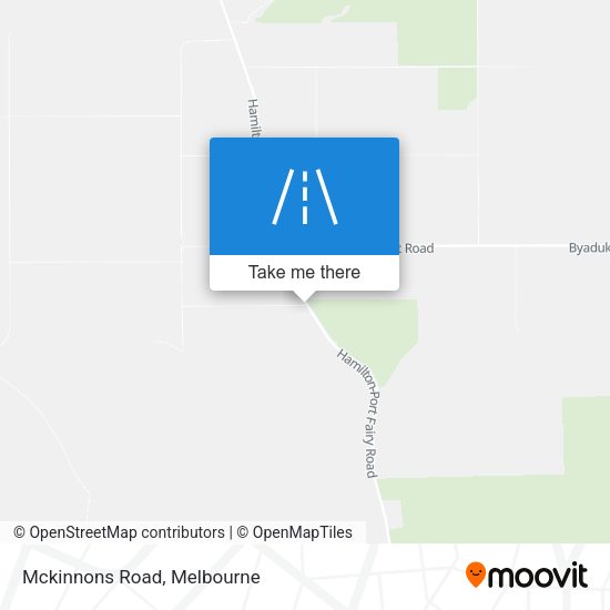 Mckinnons Road map