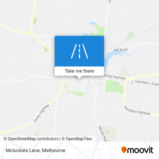 Mcluckies Lane map