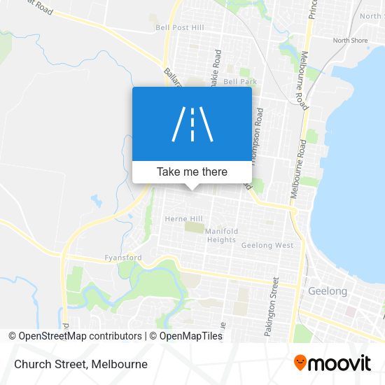 Church Street map
