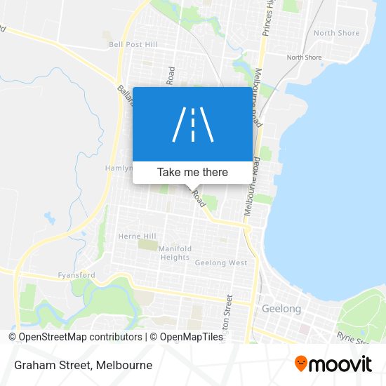 Graham Street map