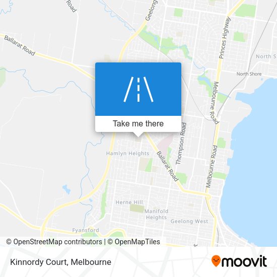 Kinnordy Court map