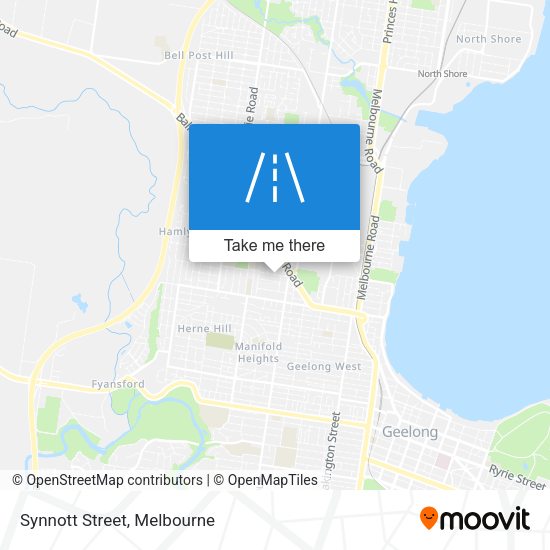 Synnott Street map