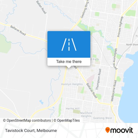 Tavistock Court map