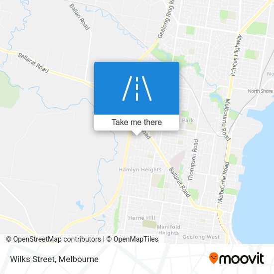 Wilks Street map