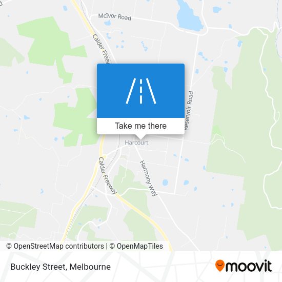 Buckley Street map
