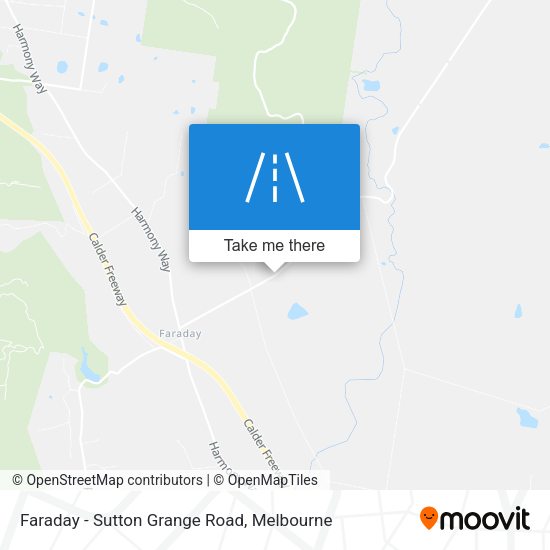 Faraday - Sutton Grange Road map