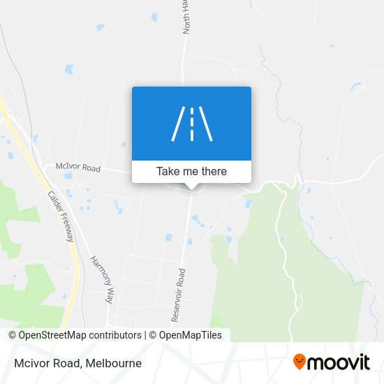 Mcivor Road map