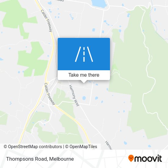 Thompsons Road map