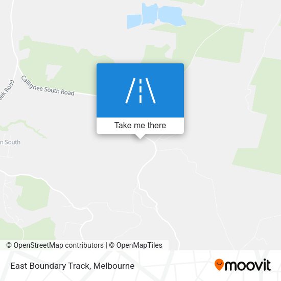 East Boundary Track map