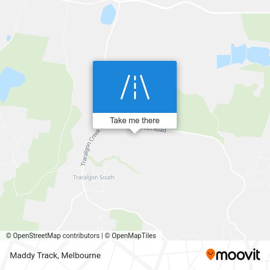 Maddy Track map