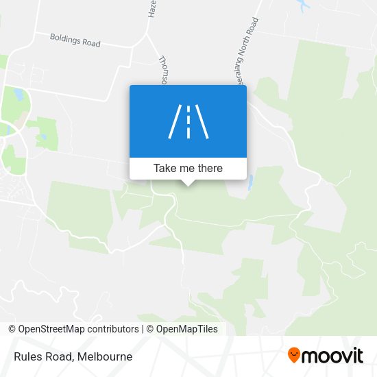 Rules Road map