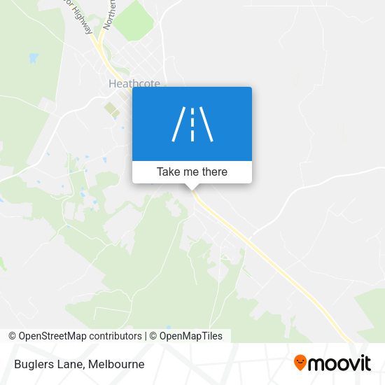 Buglers Lane map