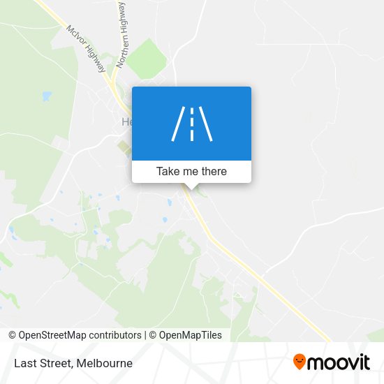 Last Street map
