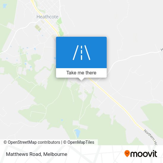 Matthews Road map