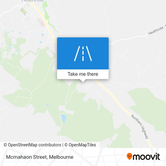 Mcmahaon Street map
