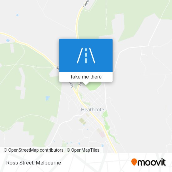Ross Street map